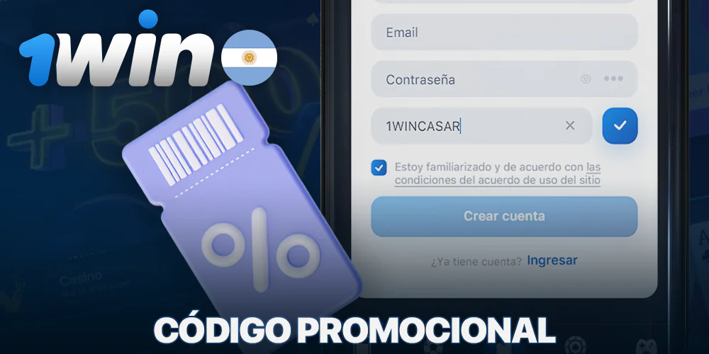 Código promocional al registrarse en la app 1Win para argentinos
