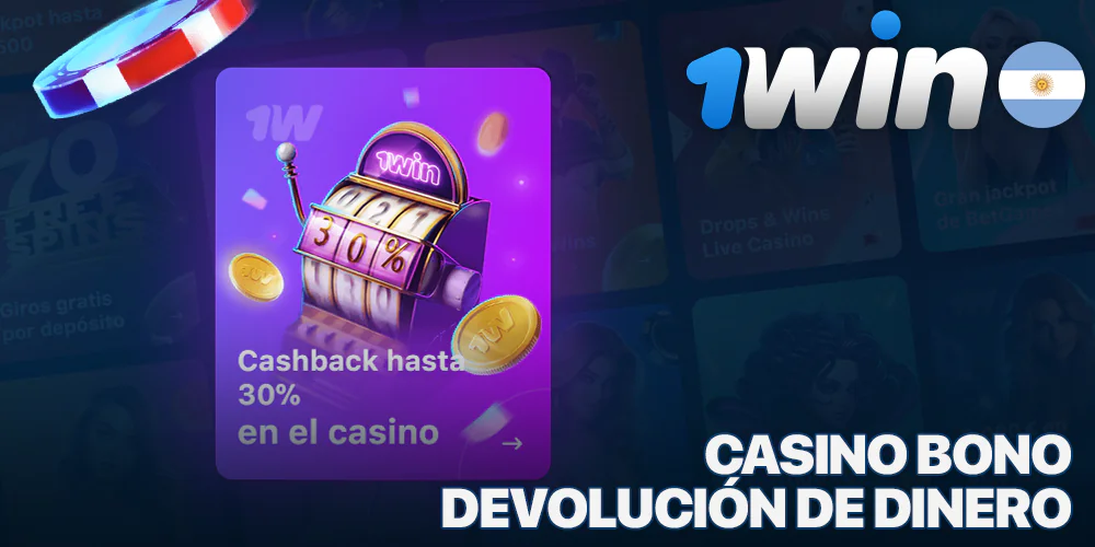 Devolución de dinero en el casino en línea 1Win