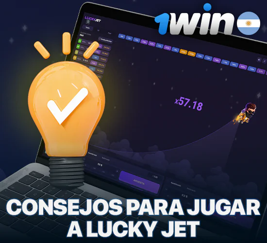 Consejos para jugar Lucky Jet en 1win para argentinos