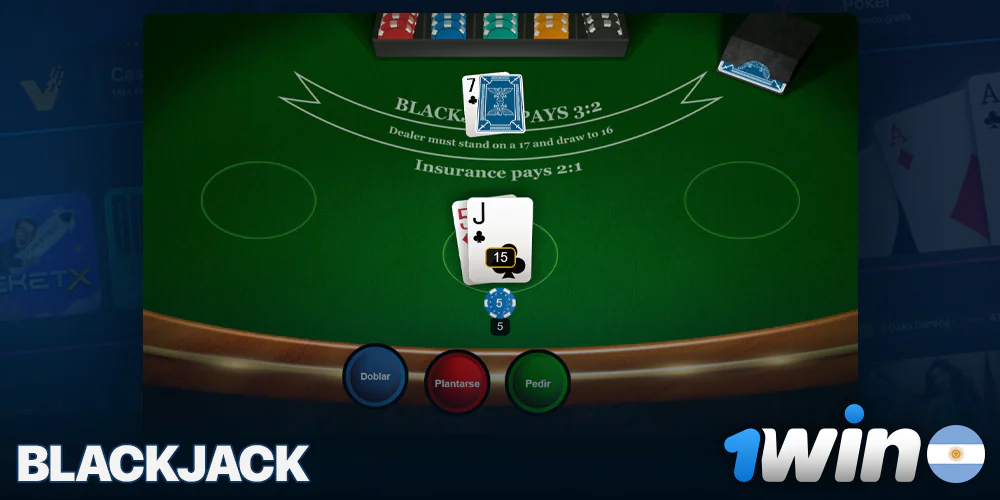 Juega a las Blackjack en 1Win Casino