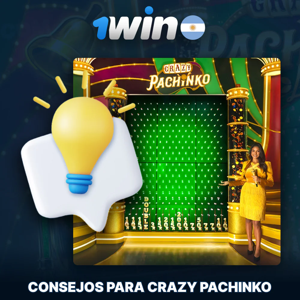 Tips para jugar Crazy Pachinko en 1win Argentina
