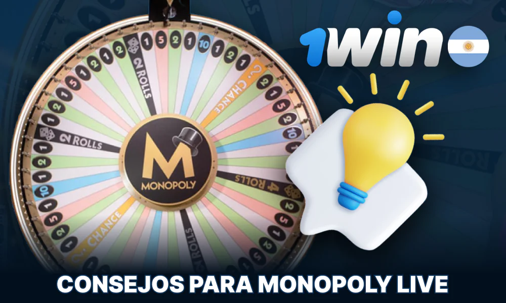 Tips para jugar Live Monopoly en 1win Argentina